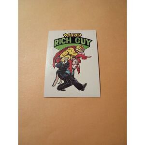 1983 General Mills Zero Heroes Trading Card Sticker Card Vintage #20